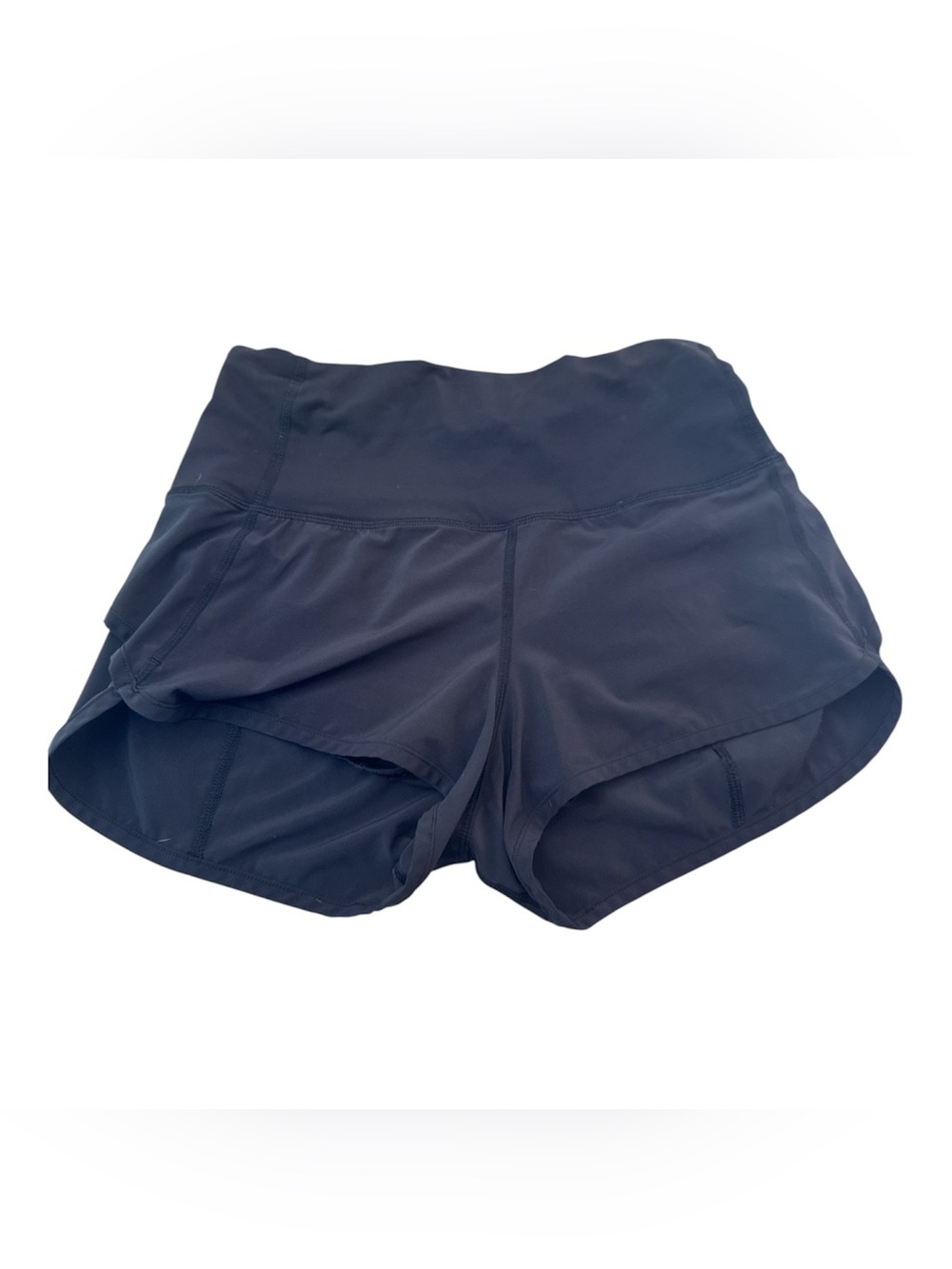 lululemon athletica black Layered Athletic Shorts